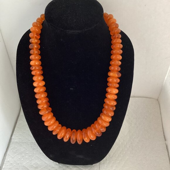 STATEMEANT AUTUMN NECKLACE AMBER - Picture 5 of 6